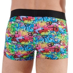 Boxer, shorty de la marque HOM - Boxer Graffiti Wall HOM x Vincent Bardou édition limitée - Ref : 402751 P023