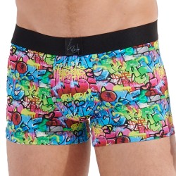 Boxer, shorty de la marque HOM - Boxer Graffiti Wall HOM x Vincent Bardou édition limitée - Ref : 402751 P023